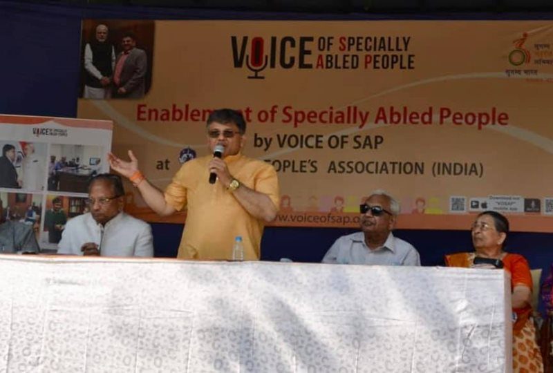 Pranav Desai addressing 2nd VOSAP Enablement Camp